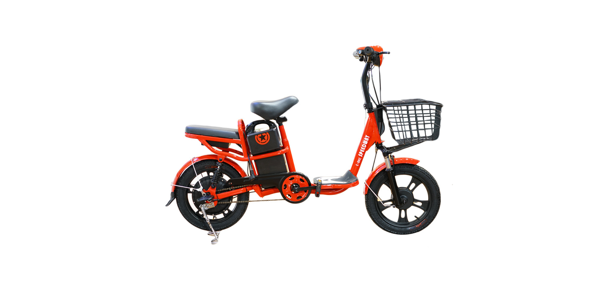 Speedway XD010 Red 245 Watts Electric Bike