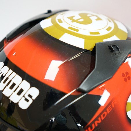 Studds Thunder With Graphics D6 06974 Helmet