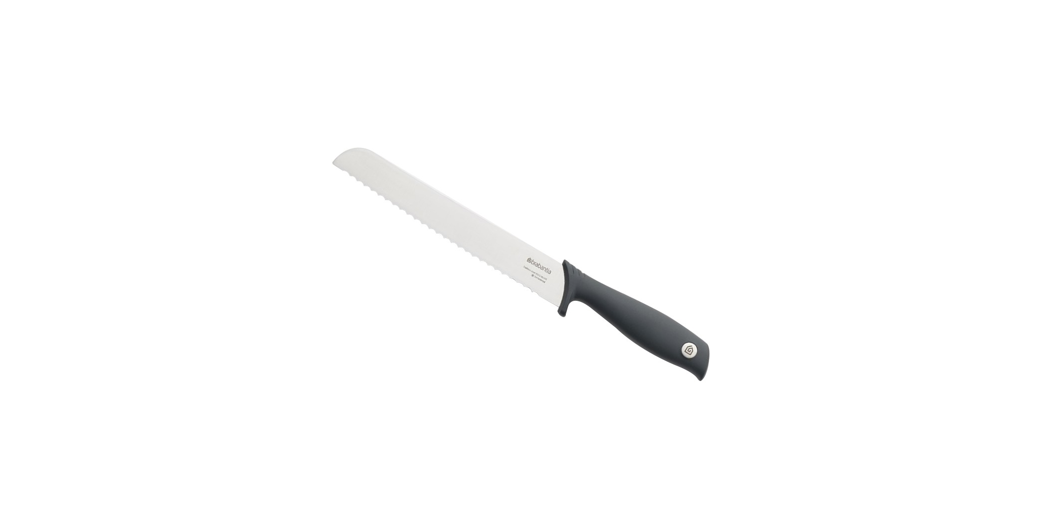 Brabantia 120626 TASTY+ Dark Grey Bread Knife 5YW "O"