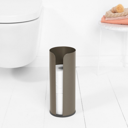 Brabantia 280641 ReNew Platinum Setof3 Toilet Accessory 10YW "O"