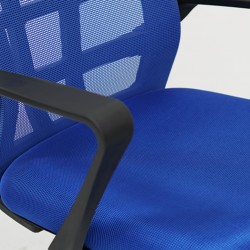 Orson Low Back Office Chair Blue Color