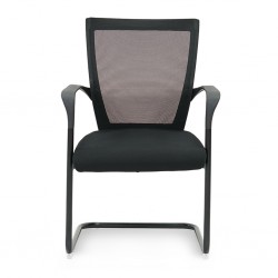 Saxton Visitor Chair Full Black Color