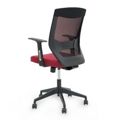 Elektra Low Back Office Chair Black Color