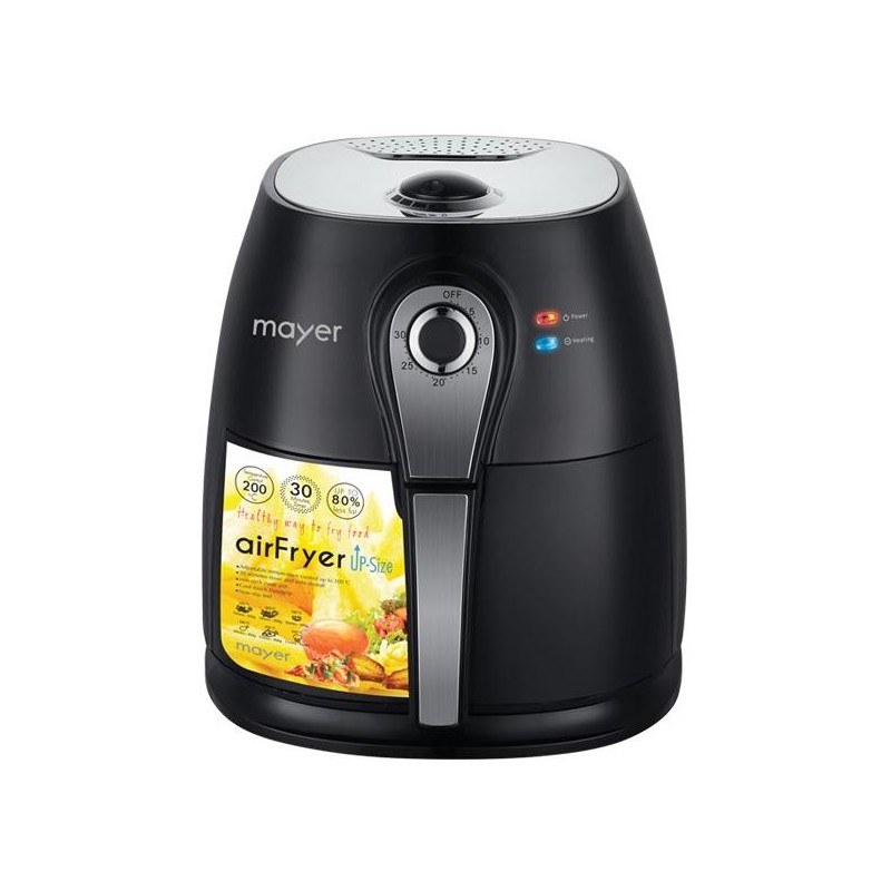 Mayer MMAF88 3.5L Black Air Fryer