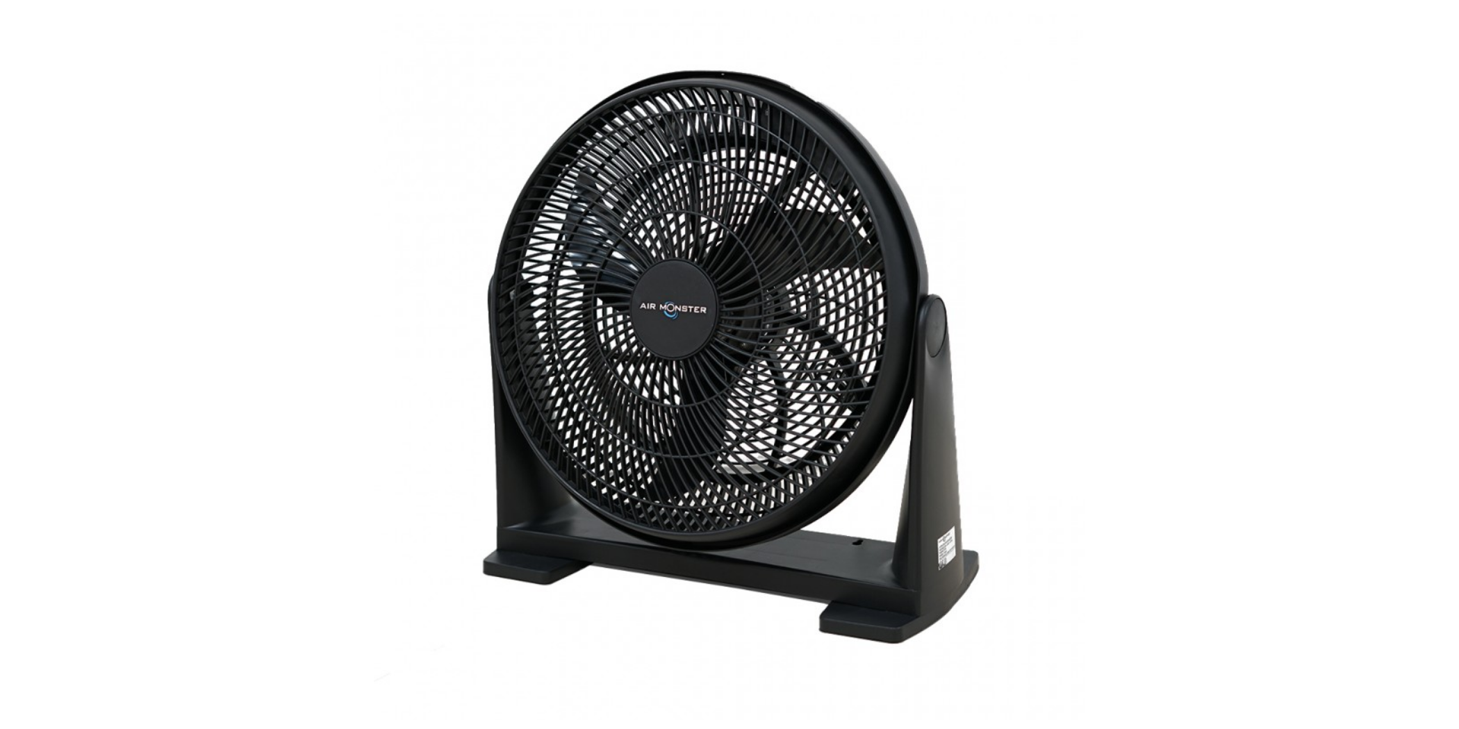 Air Monster 15695 16" (40cm) Black Air Circulator