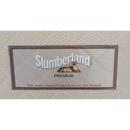 Slumberland Premium Latex King Size 180x200 cm Beige Border