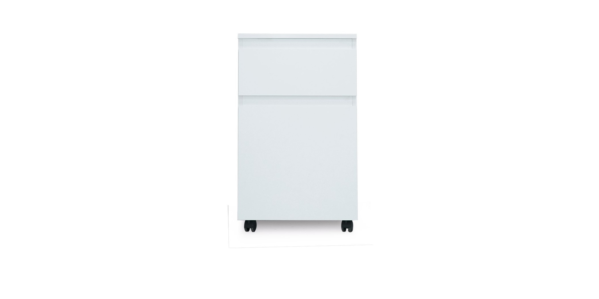 Image Mobile Cabinet White Color