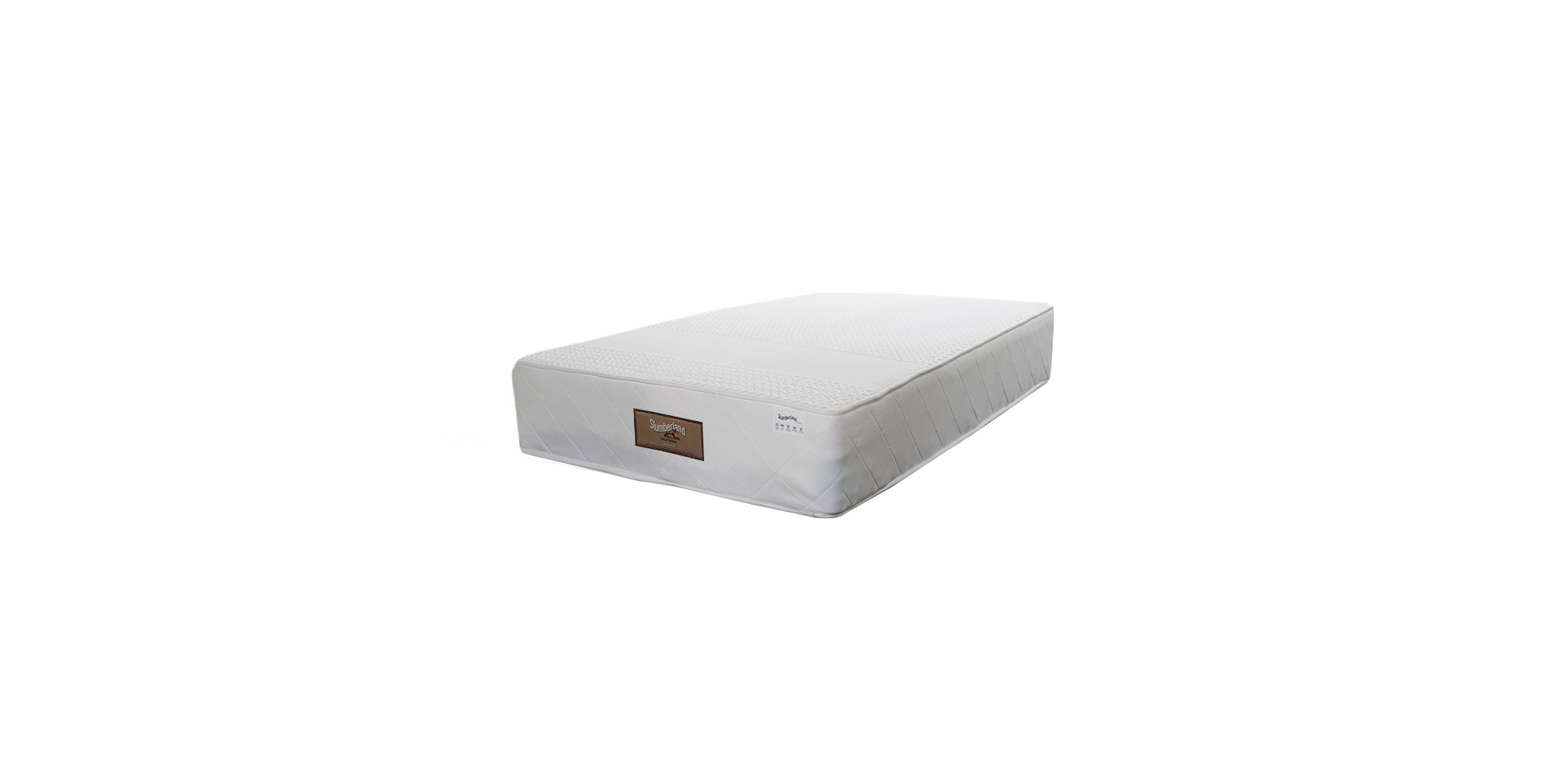 Slumberland California Supreme Single 90x190 cm White Border