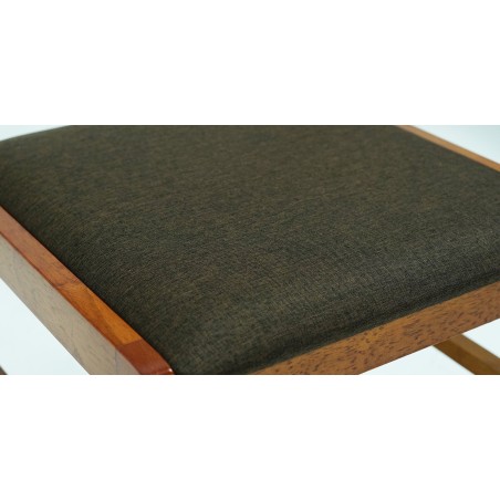 Amelia Table and 4 Chairs Dark Brown Color