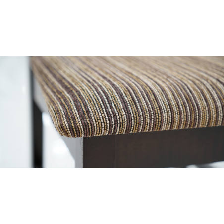 Salome Table and 6 Chairs Mocha Rubberwood
