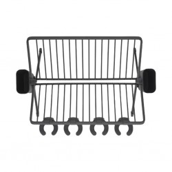 Brabantia 139482 Large Dark Grey SinkSide Foldable Dish Rack 5YW "O"