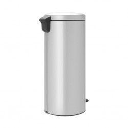 Brabantia 114465 30L Metallic Grey NewIcon Pedal Bin 10YW "O"