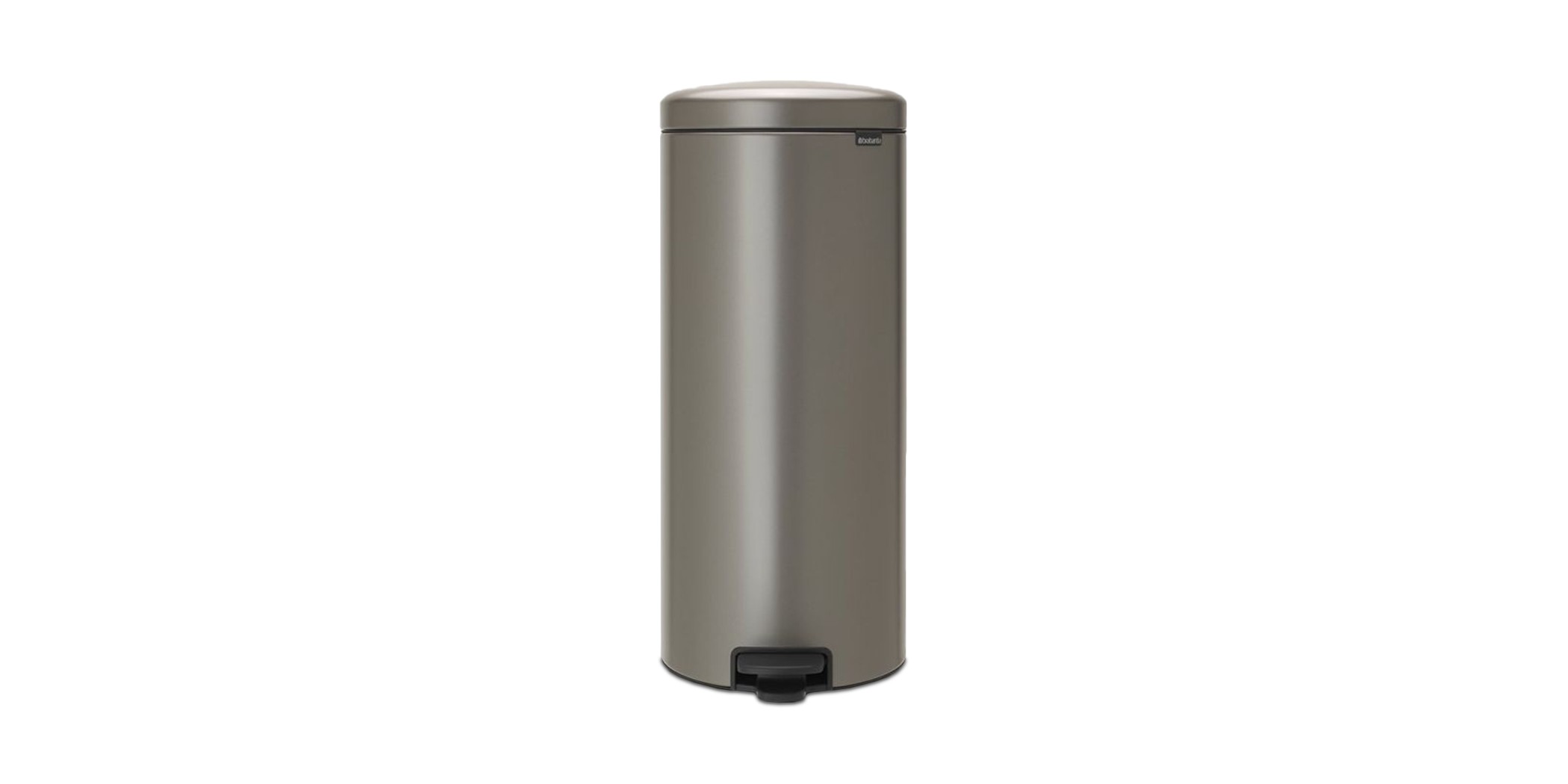 Brabantia 114441 30L Platinum NewIcon Pedal Bin 10YW "O"