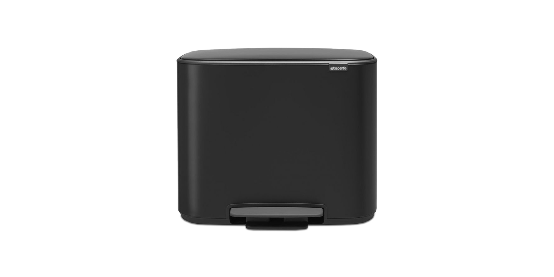 Brabantia 121463 36L Matt Black Bo Pedal Bin 10YW "O"