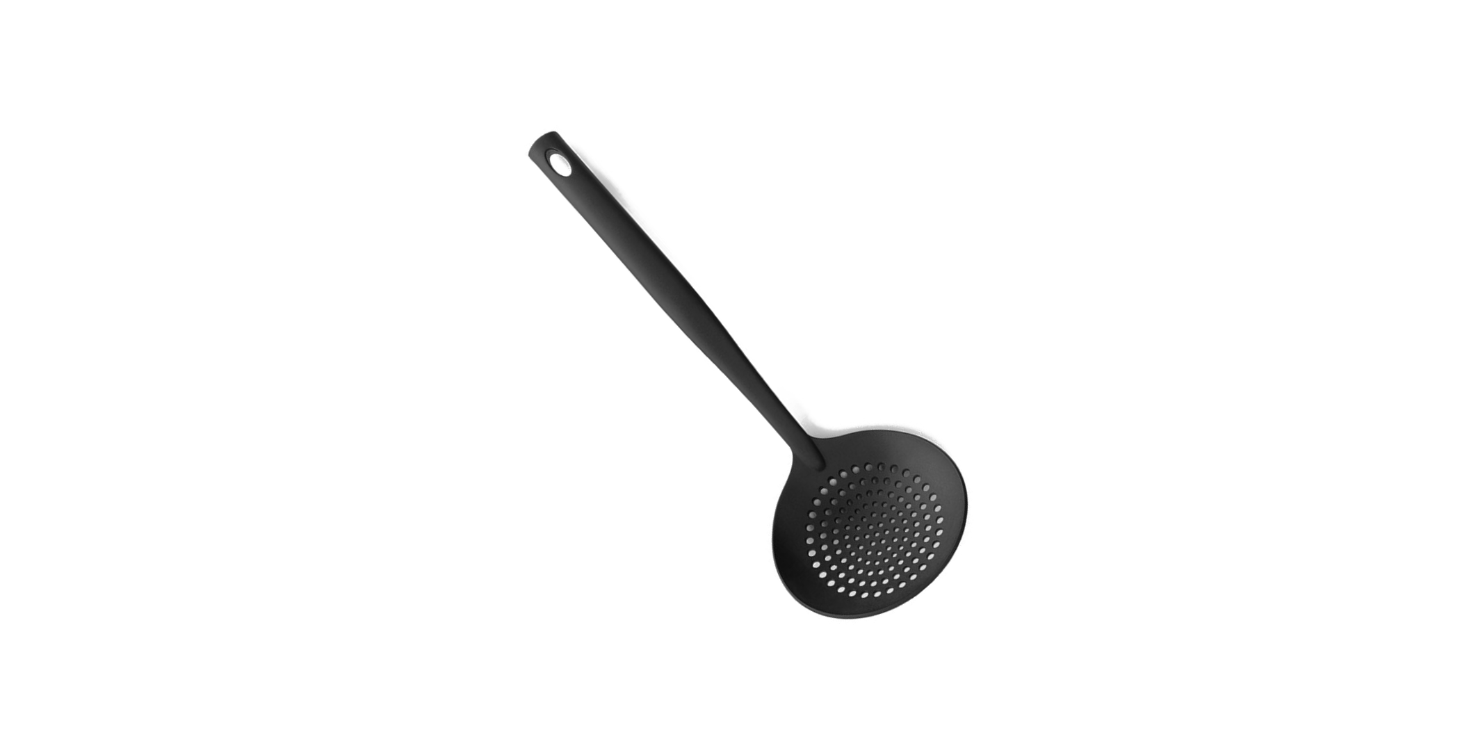 Brabantia 365102 Black Line Non Stick Skimmer/Strainer Spoon 5YW "O"