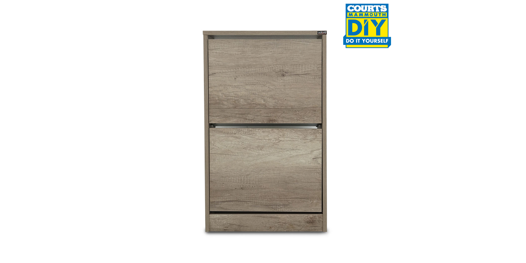 Fremont Shoe Cabinet W/2 Sections Tori Color