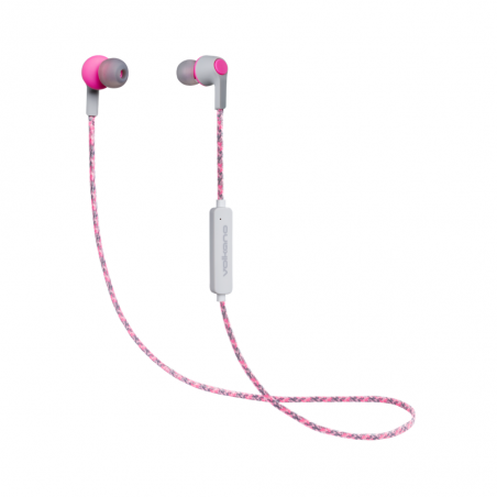 Volkano Moda-Nylon Bluetooth Earphones VK-1107-PK