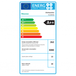 Hisense H13DESS Dishwasher
