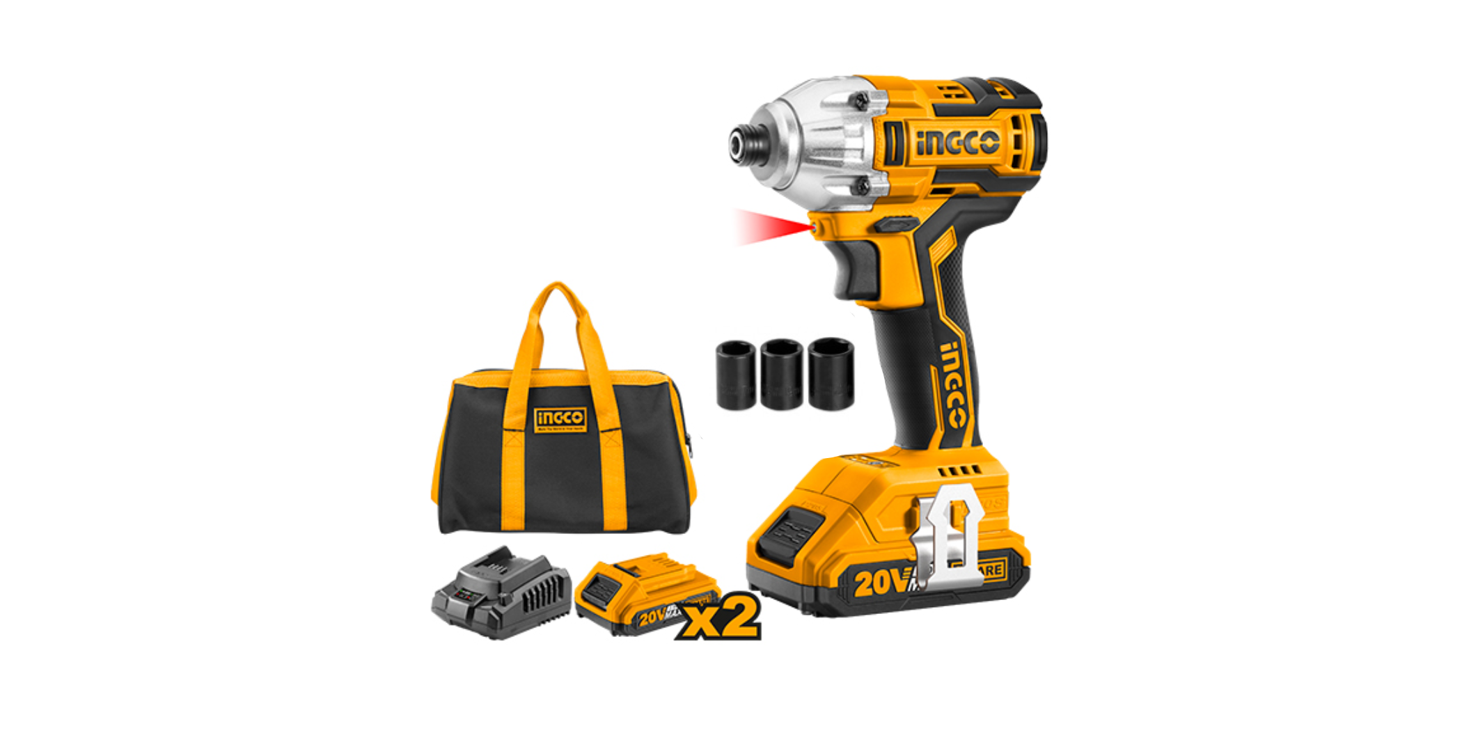 Ingco CIWLI2001 Lithium-ion Impact Wrench