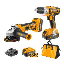 Ingco CKLI2009 Lithium-ion Cordless 2 pcs Combo Kit