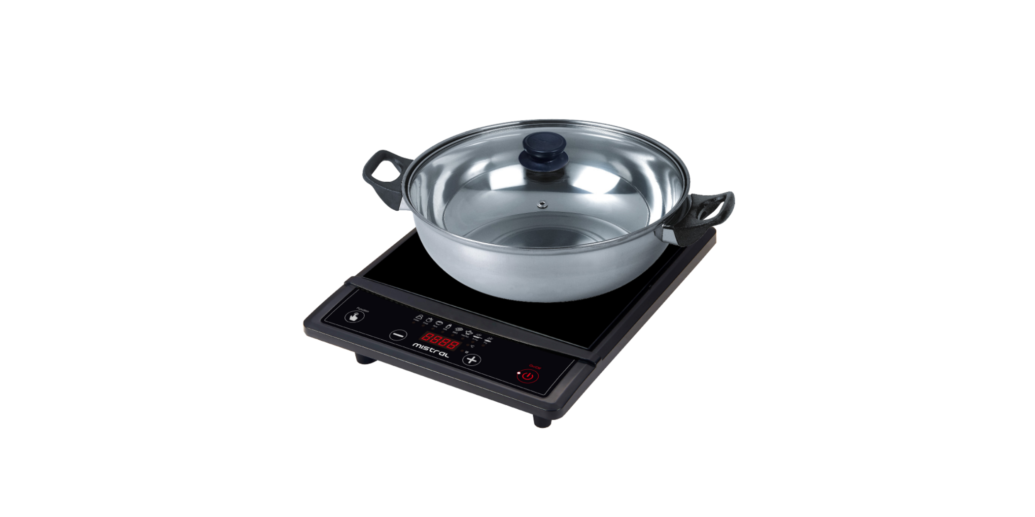 Mistral MIC2001 Induction Cooker with Pot