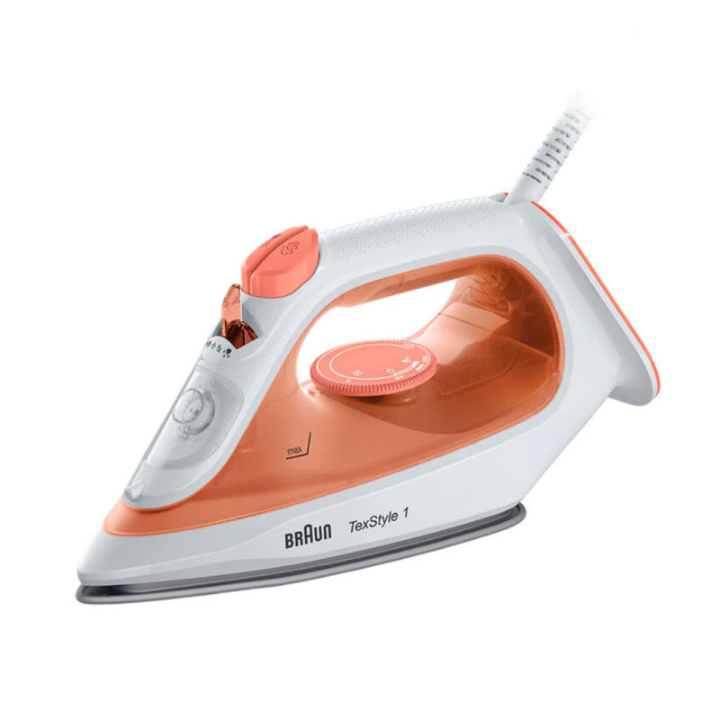 Braun 12710000-SI1009OR TexStyle 1 Orange Steam Iron