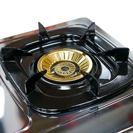 Mistral MGC9210 Stainless Steel 2 Burner Gas Cooker