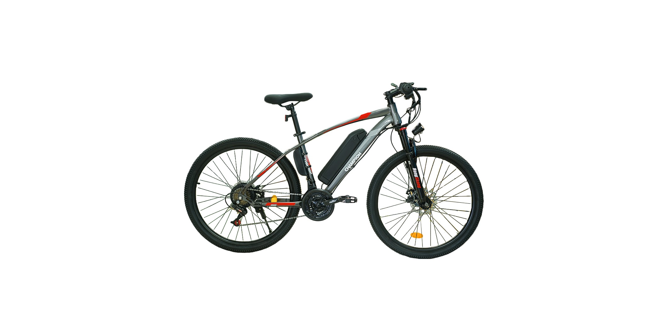 Champion YM-EBIKE2 240 Watts (0.24Kw) Electric Red Bike
