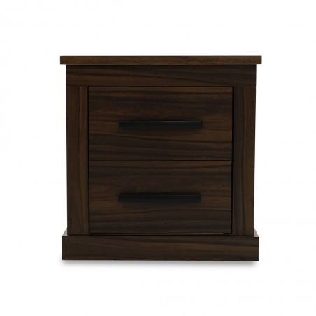 Los Angeles Nightstand Imbuia Naturale P.Board