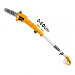 Ingco CPTS201681 Lithium-Ion Pole Saw with Pole Hedge Trimmer