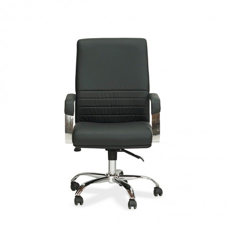 Stellar Alera Medium Back Office Chair PU Black