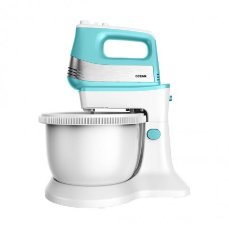 Ocean OCHM5034RM 3.4L 500W Hand Mixer With Plastic Rotating Bowl