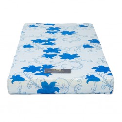 Sleep On it Comfort Single 90x190 cm Foam Blue Fabric