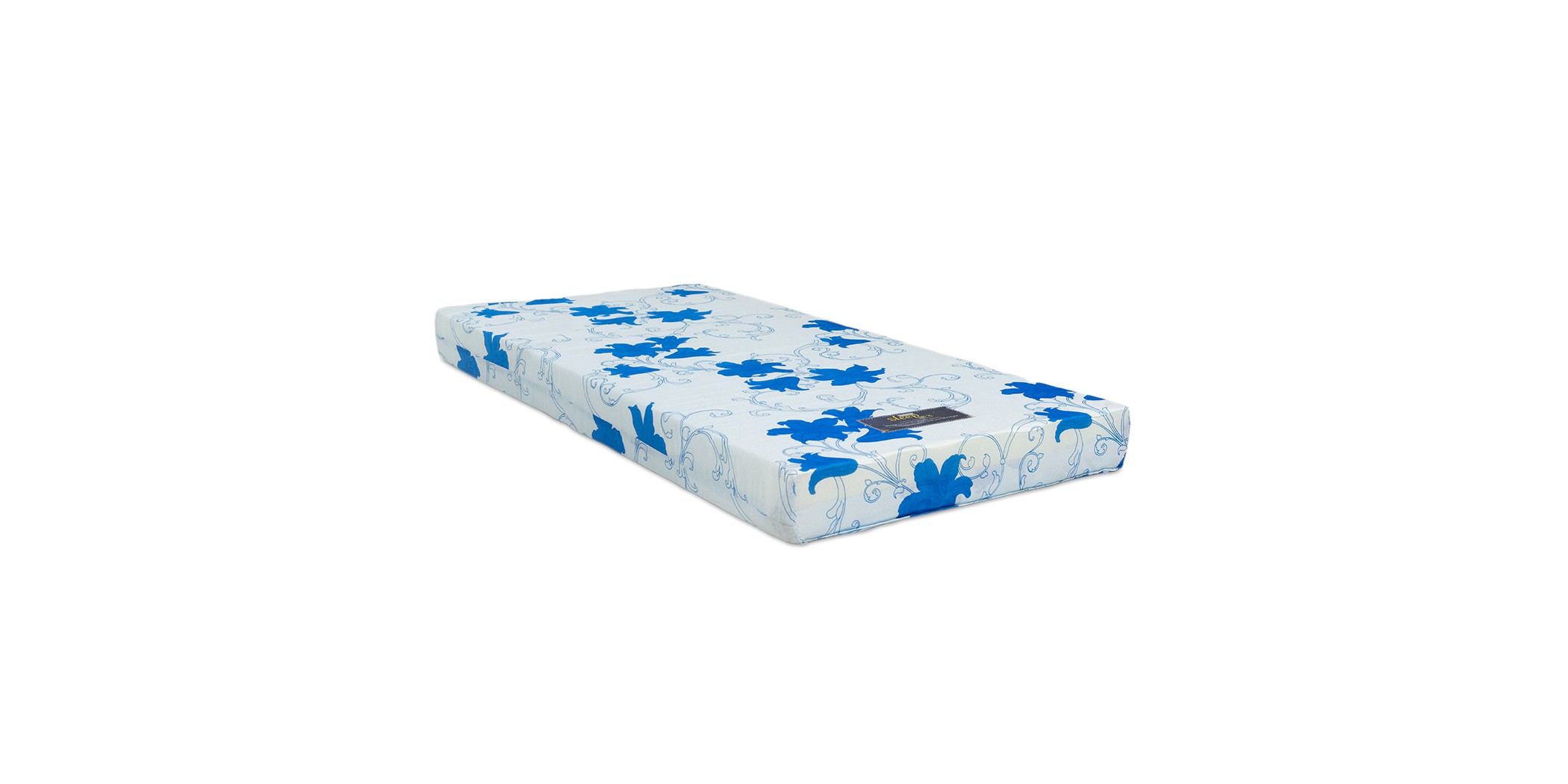 Sleep On it Comfort Single 90x190 cm Foam Blue Fabric