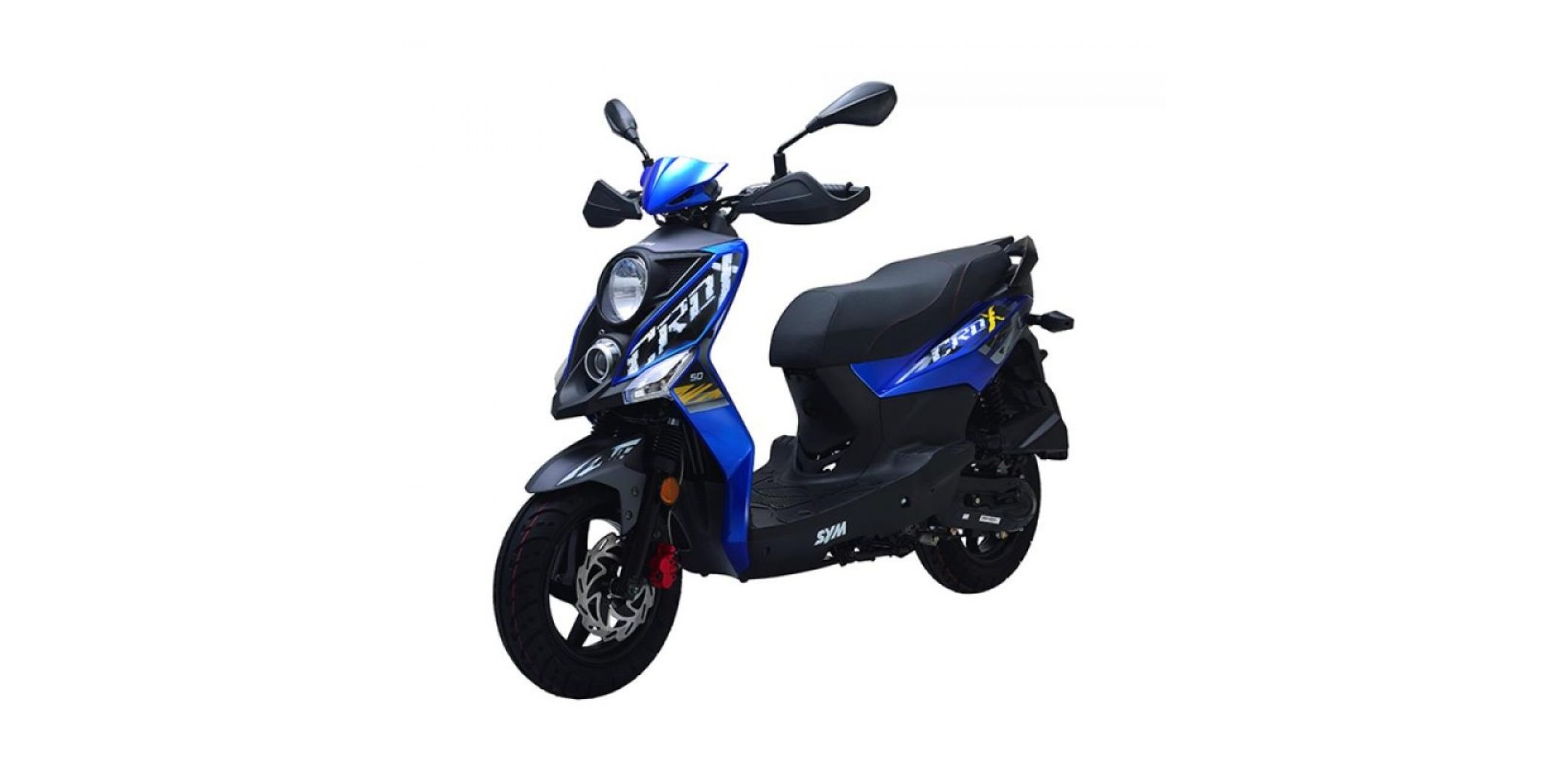 SYM CROX 150 150cc Blue Scooter