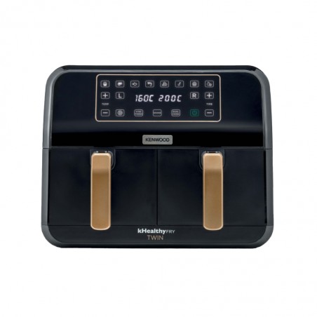 Kenwood HFM75.000MB 8L Digital Blk Metal Dual Air Fryer