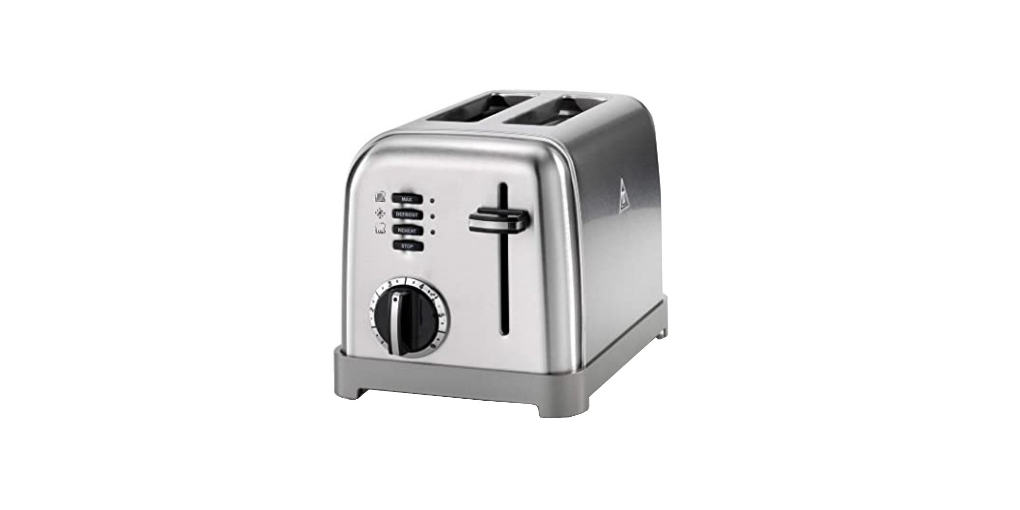 Cuisinart CPT160E 3YW Metal Classic 2 Slice Toaster "O"