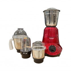 Sumo Hi-Tech 150 4 Jars Red 500W 2YW Mixer Grinder