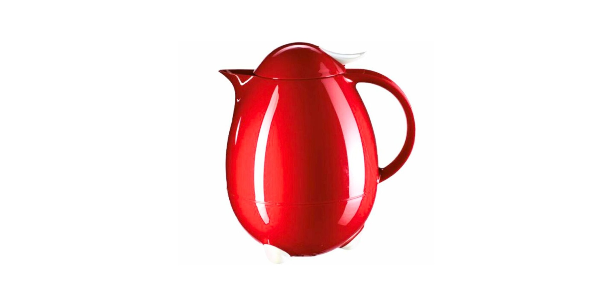 Leifheit LE002V3R Columbus 2000 1L Ruby Red Vacuum Jug "O"