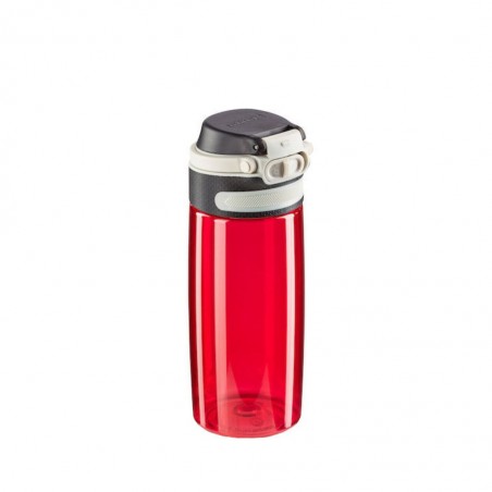 Leifheit LE020BTR Drinking 550ml Red Bottle Tritan Flip "O"