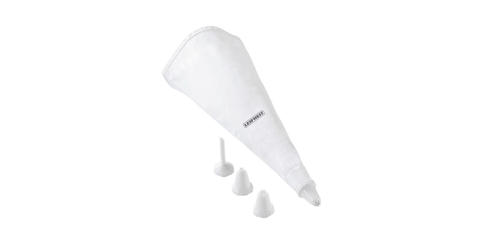 Leifheit LE078IC4 Icing Bag Set With 4 Nozzles "O"