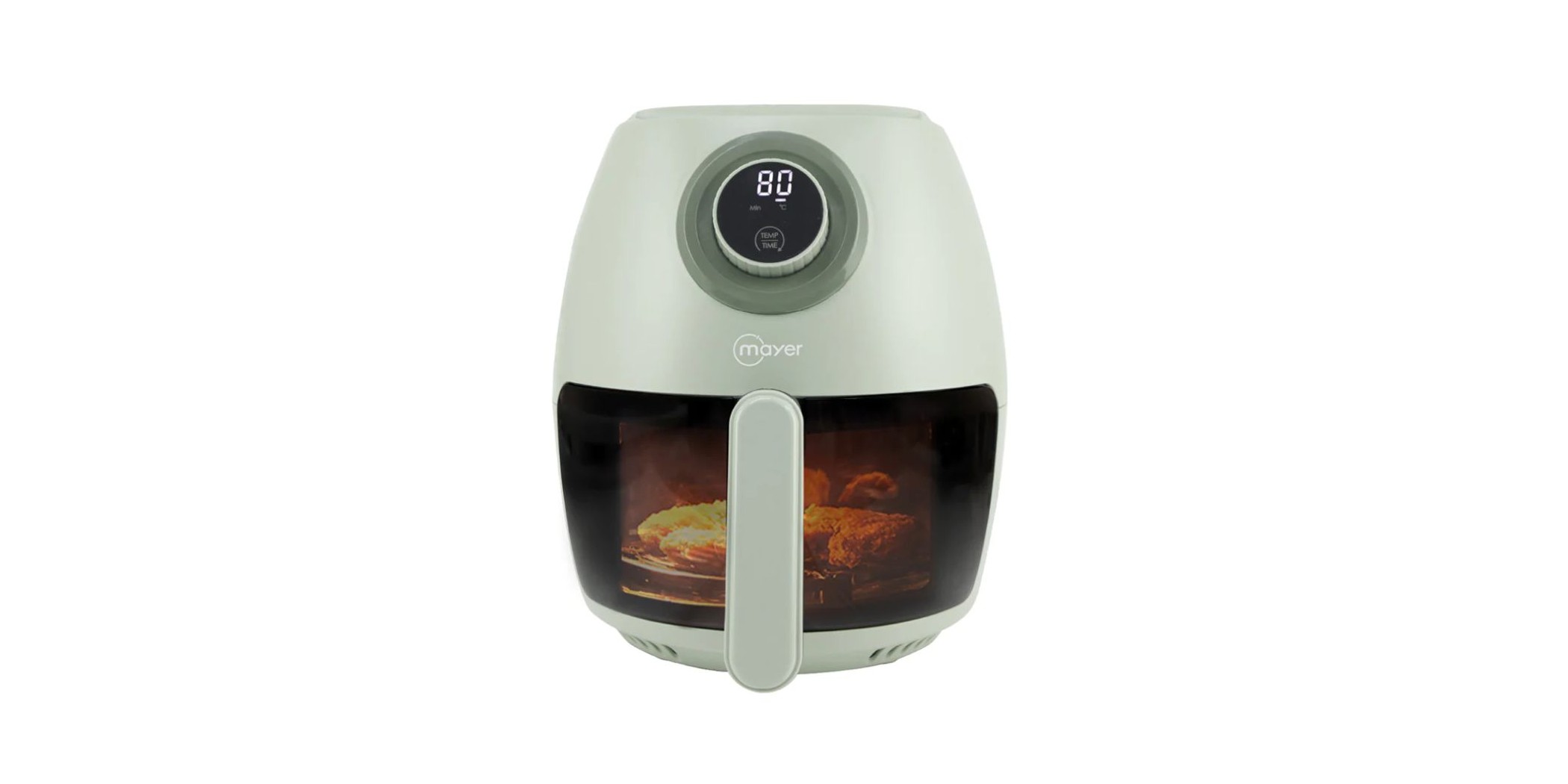 Mayer MMGAF350D-PT 3.5L Digital Glass Air Fryer