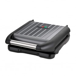 George Foreman 25041 Steel Gunmetal Family Grill "O"