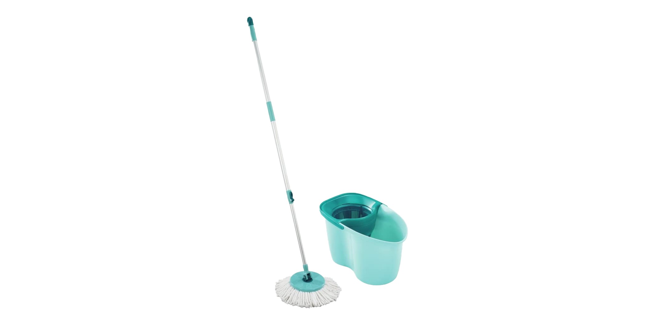 Leifheit LE060 60YE Lagoon Set Rotation Disc Mop "O"