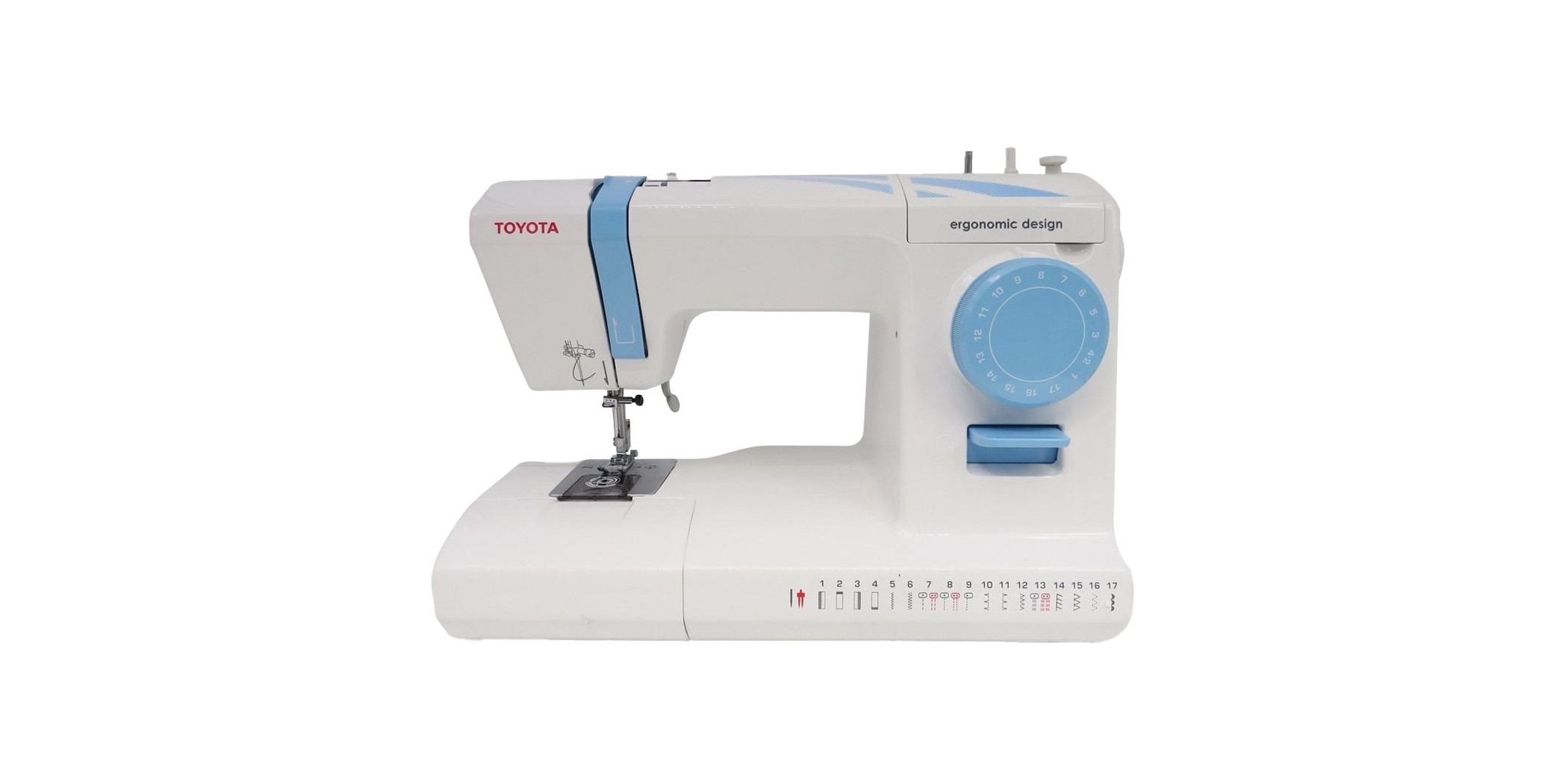 Toyota SPF-17 17 Stitch Single Dial Sewing Machine