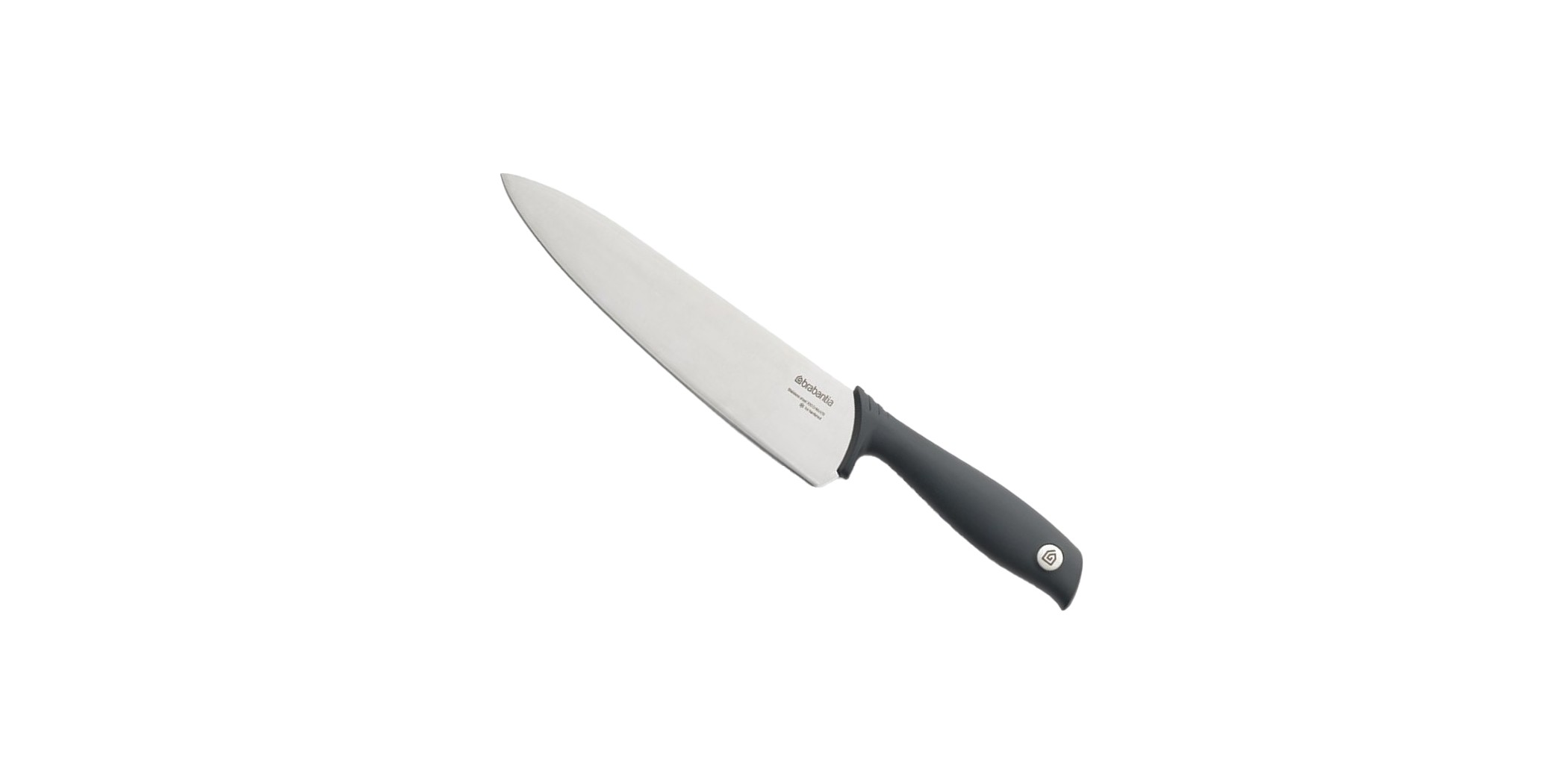 Brabantia 120640 TASTY+ Dark Grey Chef's Knife 5YW "O"