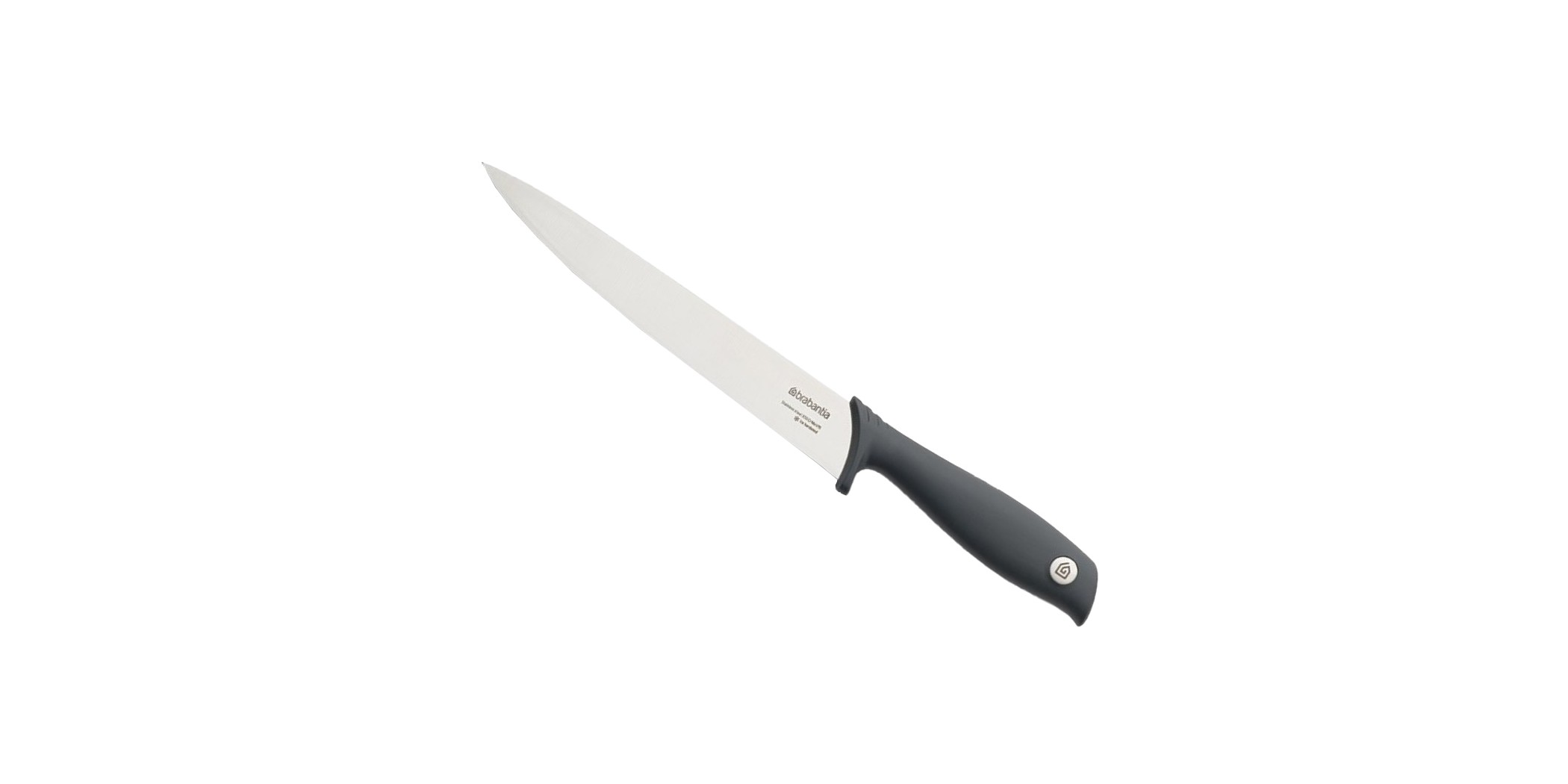 Brabantia 120664 TASTY+ Dark Grey Carving Knife 5YW "O"