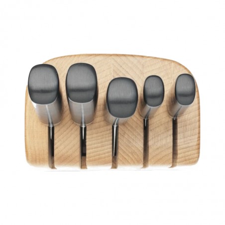 Brabantia 260483 Profile Wooden Knife Block With 5 Knives 5YW "O"