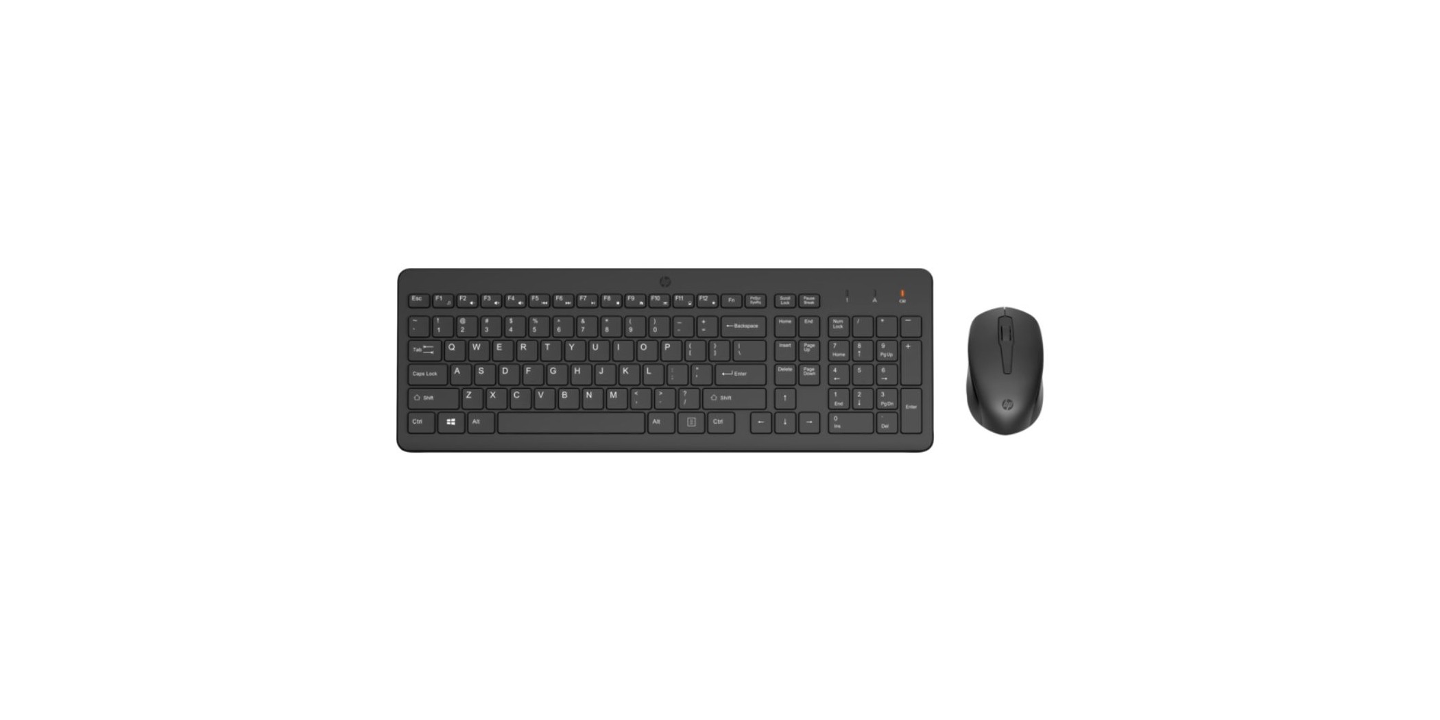 HP 330 Wireless Mouse & Keyboard Combo Set - Black