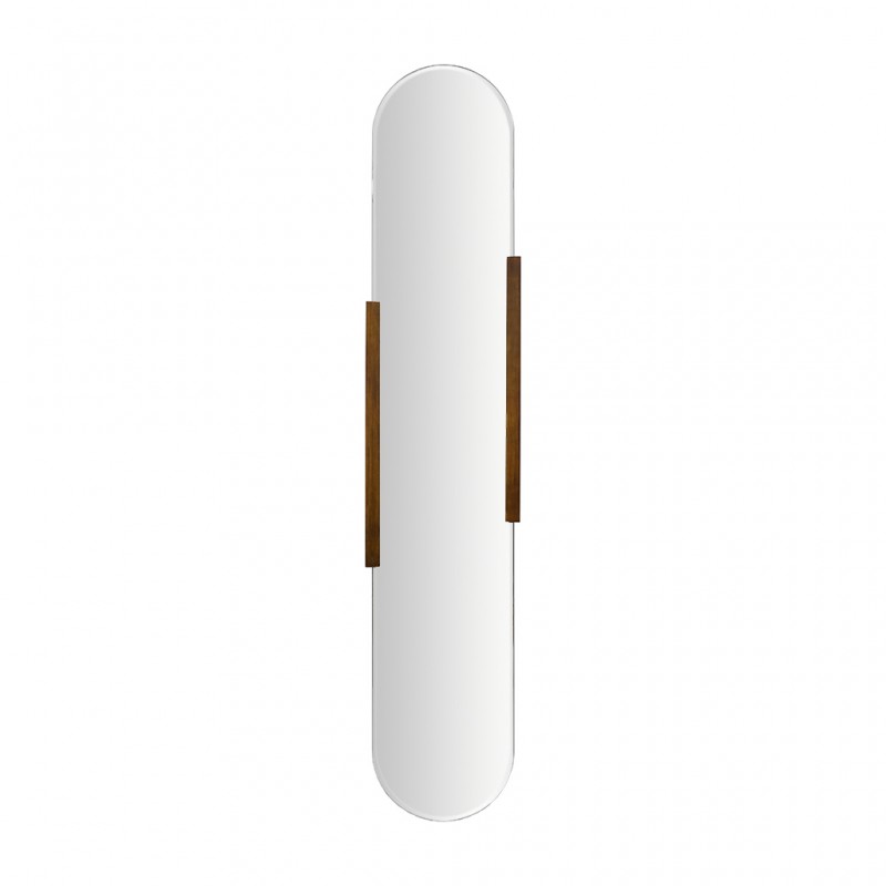Oval Decoration Wall Mirror 30x160 cm